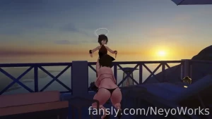 This goth girl was tempting me so much so i ended up fucking her on