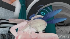 Bunny girl taking care of her sensei 2 2 vr anime hentai boobs
