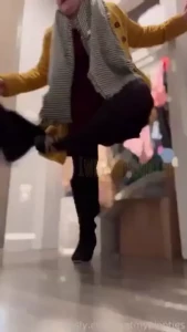 I just barely made it home in time from a fun night out before i