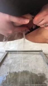 Blooper i had about 2 liters of water and had been holding for a part 2