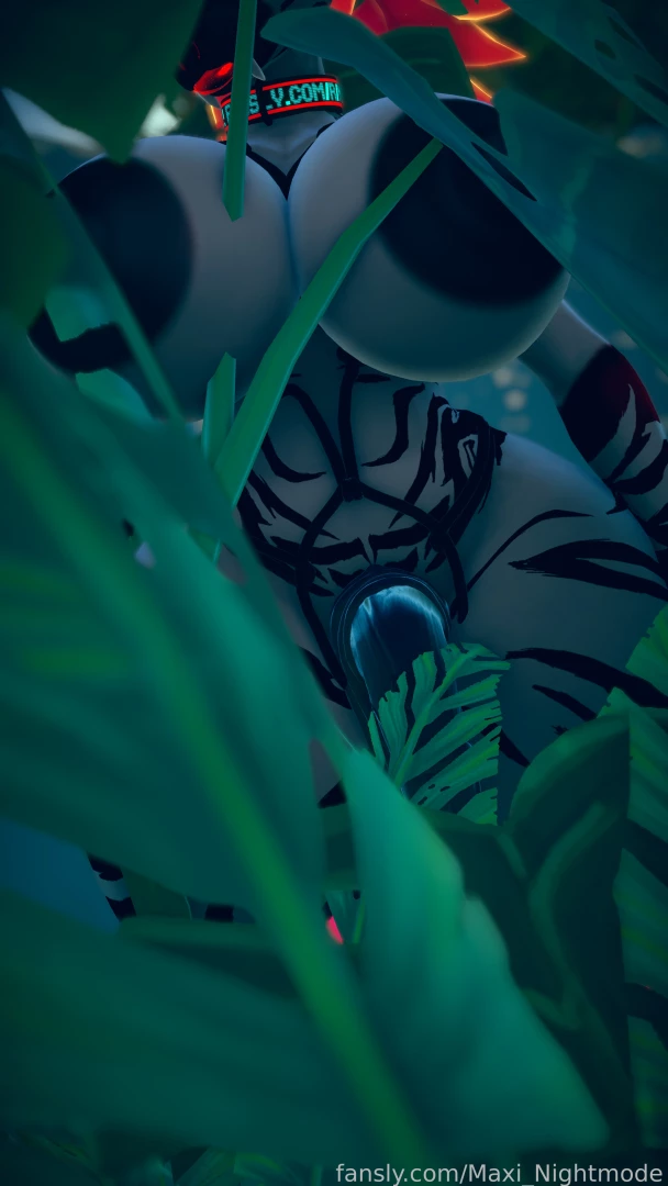 Like a predator in the jungle this big dicked bimbo is on the hunt for part 2 