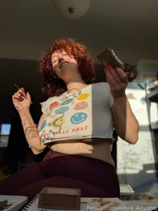 I was enjoying some afternoon painting when suddenly the most part 1