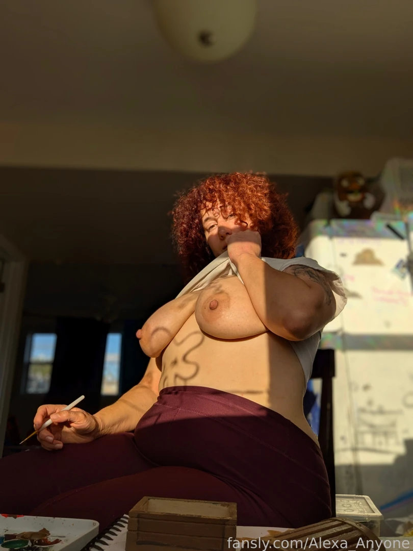 I was enjoying some afternoon painting when suddenly the most part 4 