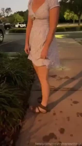 Flashing and fun around a florida resort fyp cute cutegirl milf mombod part 2