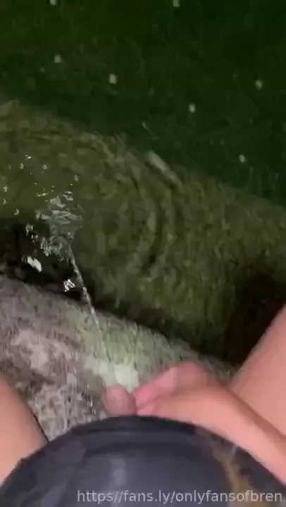 Every morning and evening i go to the pool and piss on the water pool part 2 