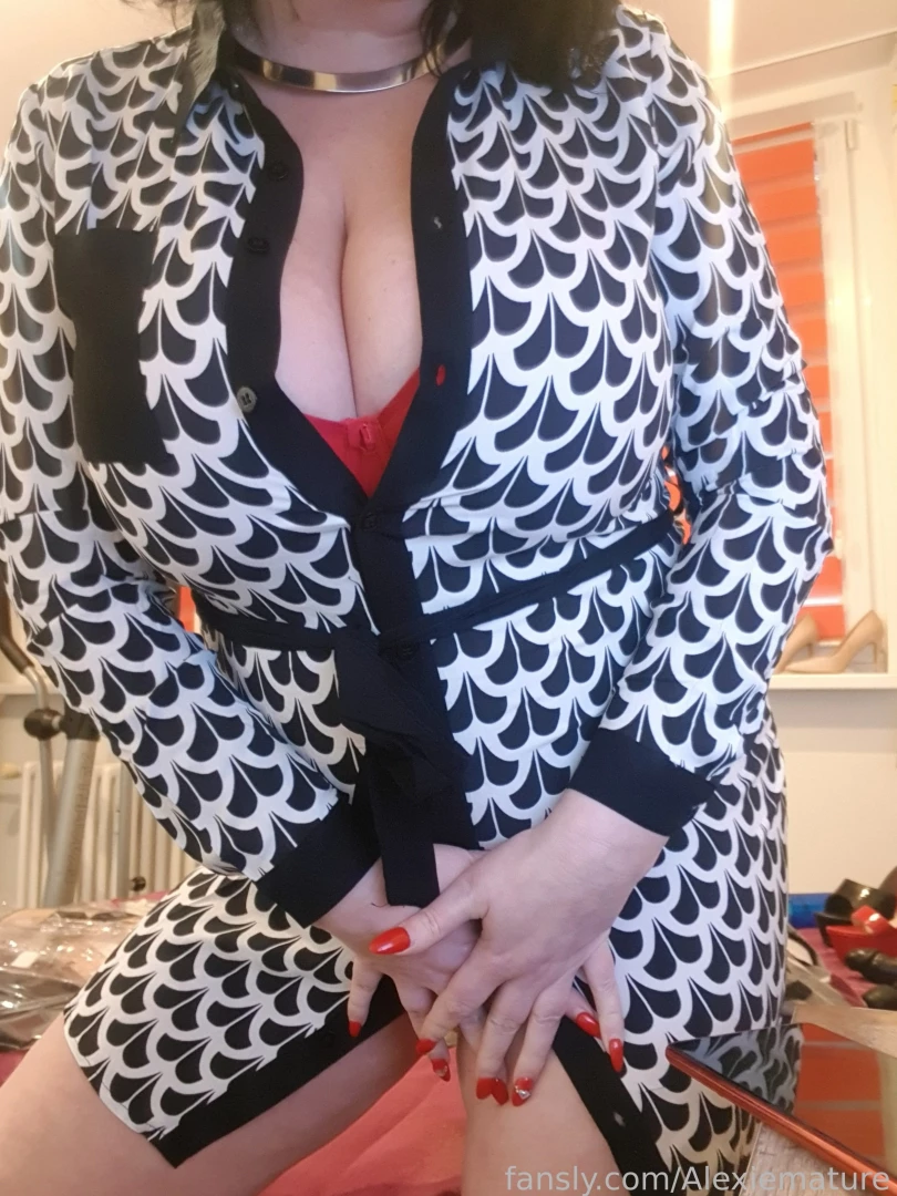 New dress dres pantyhose stockings pink black white top mature chubby part 11 