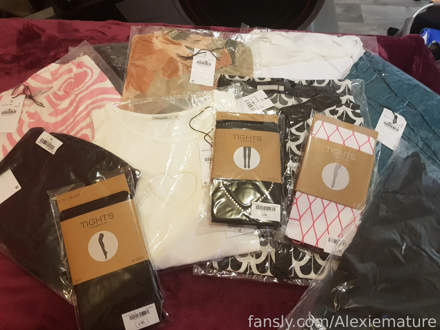 New dress dres pantyhose stockings pink black white top mature chubby part 3 