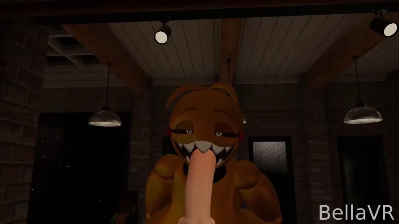 Toy chica pov blowjob fnaf pov toychica vrchat 3d 