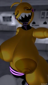 Good night chica fnaf tits boobs fishnets furry part 1