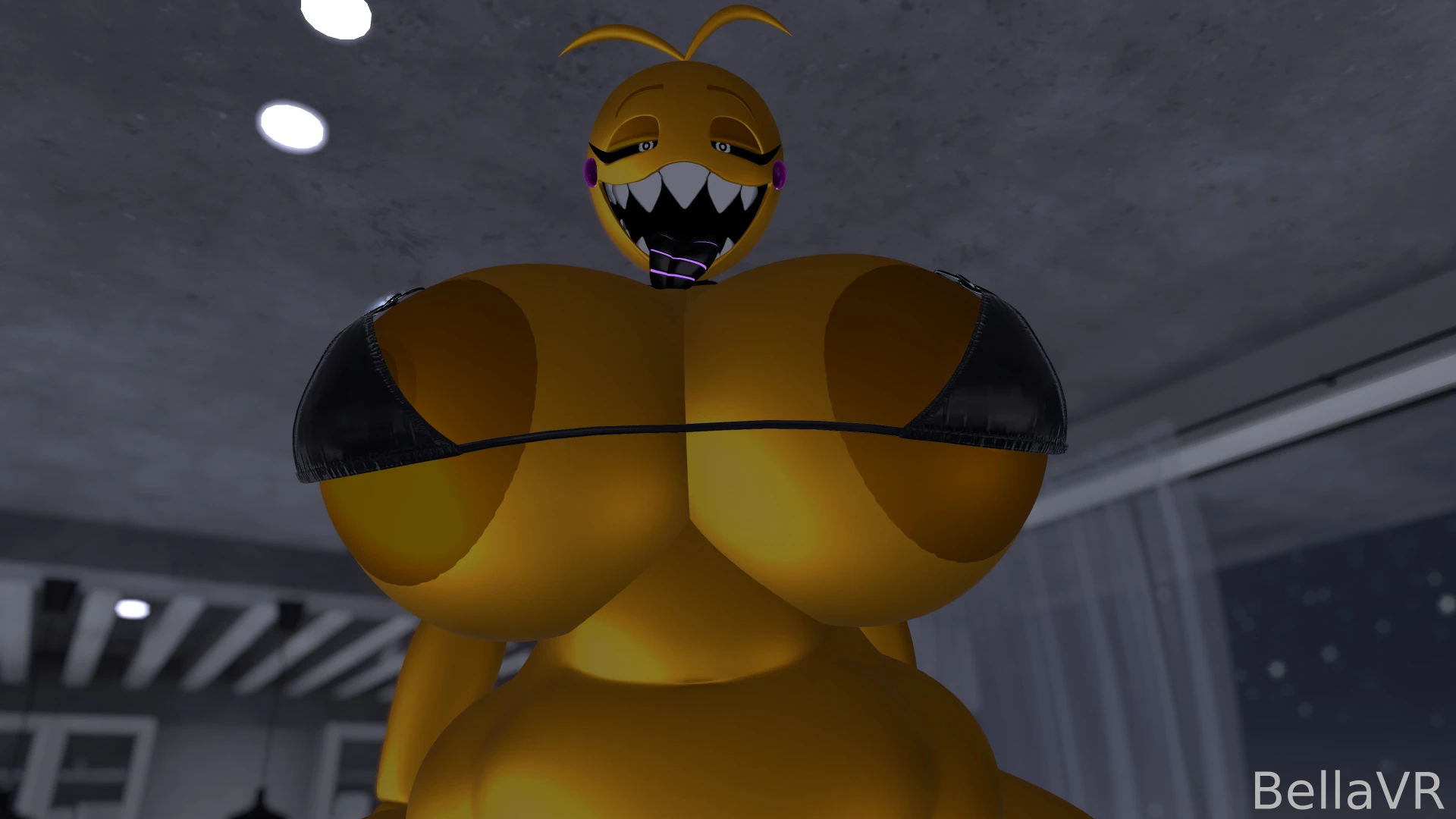 Vr fnaf mommy furry 3d ass doggy doggystyle chica vrchat 3d part 1 