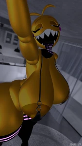 Vr fnaf mommy furry 3d ass doggy doggystyle chica vrchat 3d