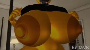 Hyper boobs in your face boobs tits vrchat fnaf