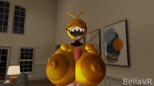 Mommy toy chica boobjob hyper tits pov fnaf