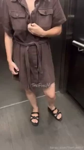 A little flashing is fun but even more fun when you get caught public