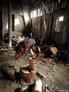 He tied me up and made sure i was very uncomfortable out in the part 2