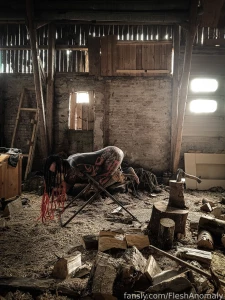 He tied me up and made sure i was very uncomfortable out in the part 3