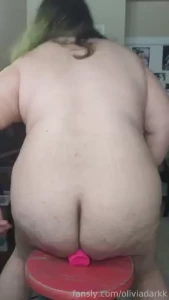 Fucking my ass and my pussy til i cum tgirl trans bbw anal riding