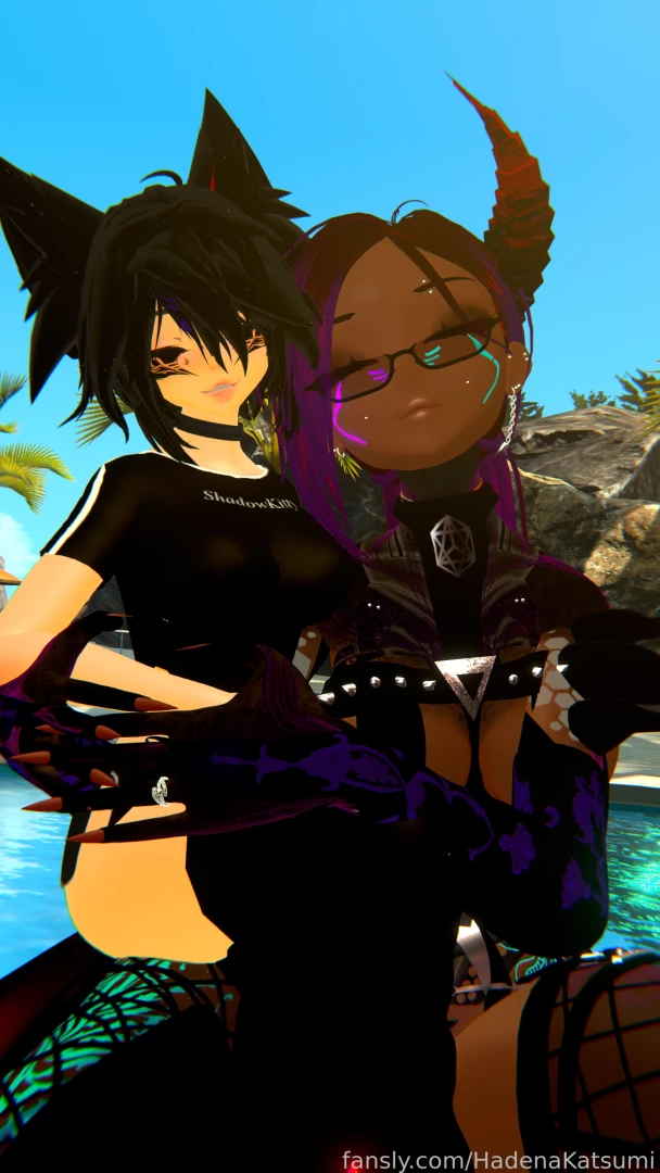 Happy cuddles with my bby ravenscarlet 