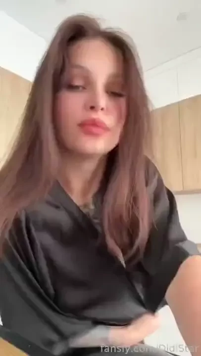 Imagine me in your kitchen cooking breakfast at the stove in my sheer 