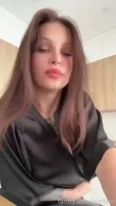 Imagine me in your kitchen cooking breakfast at the stove in my sheer