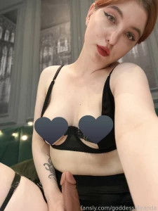 Will you spread your legs for mommy s big cock fyp mistress redhead