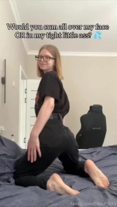 Would you cum all over my face or in my tight little ass fyp fit toys