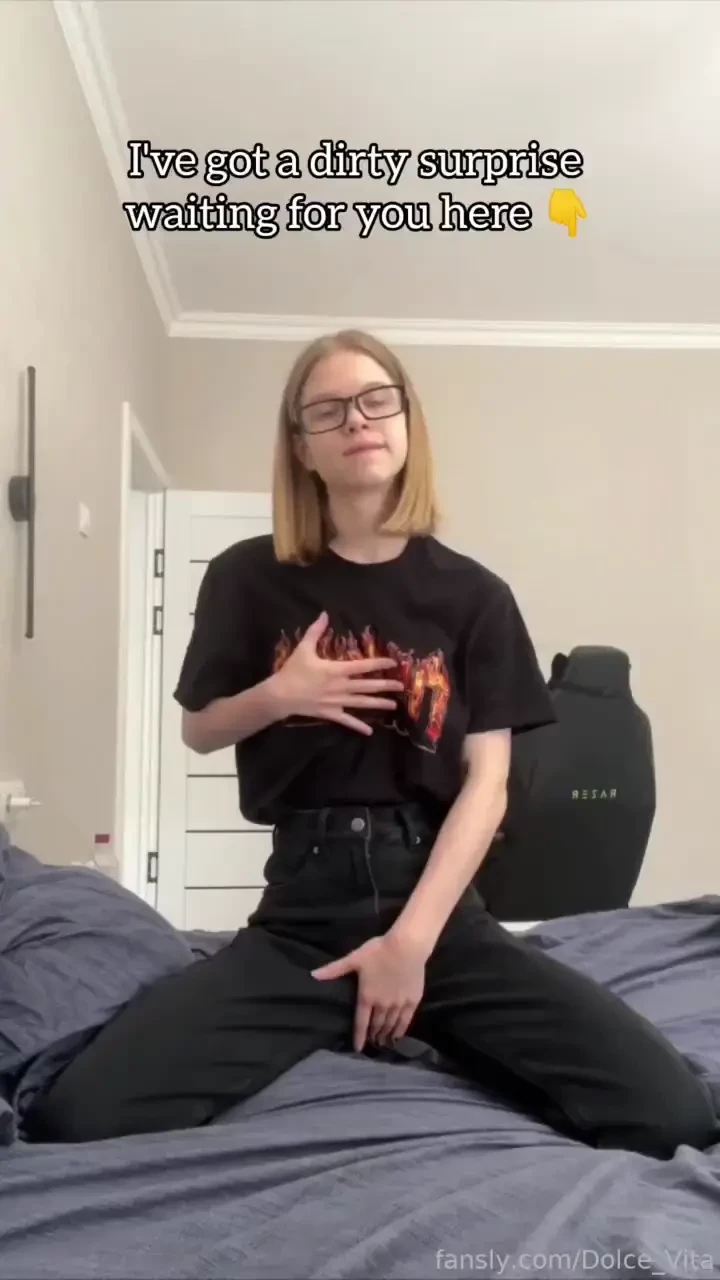 I ve got a dirty surprise waiting for you here young teen 18 petite 