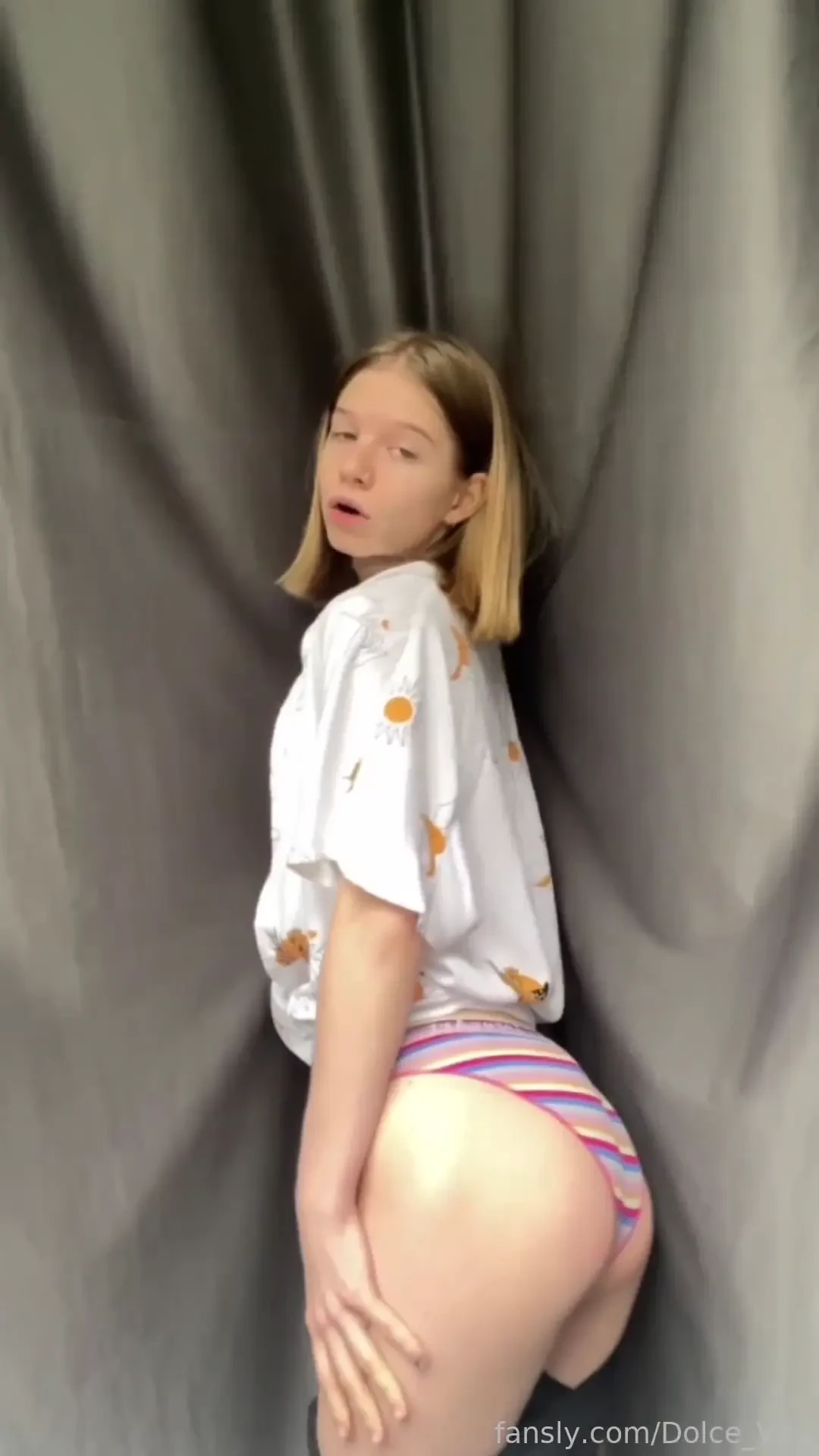 My sweet ass for you young teen 18 petite outdoor free teaser boobs part 1 