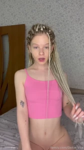 I love this pink top but my pink nipples are even better fyp teen