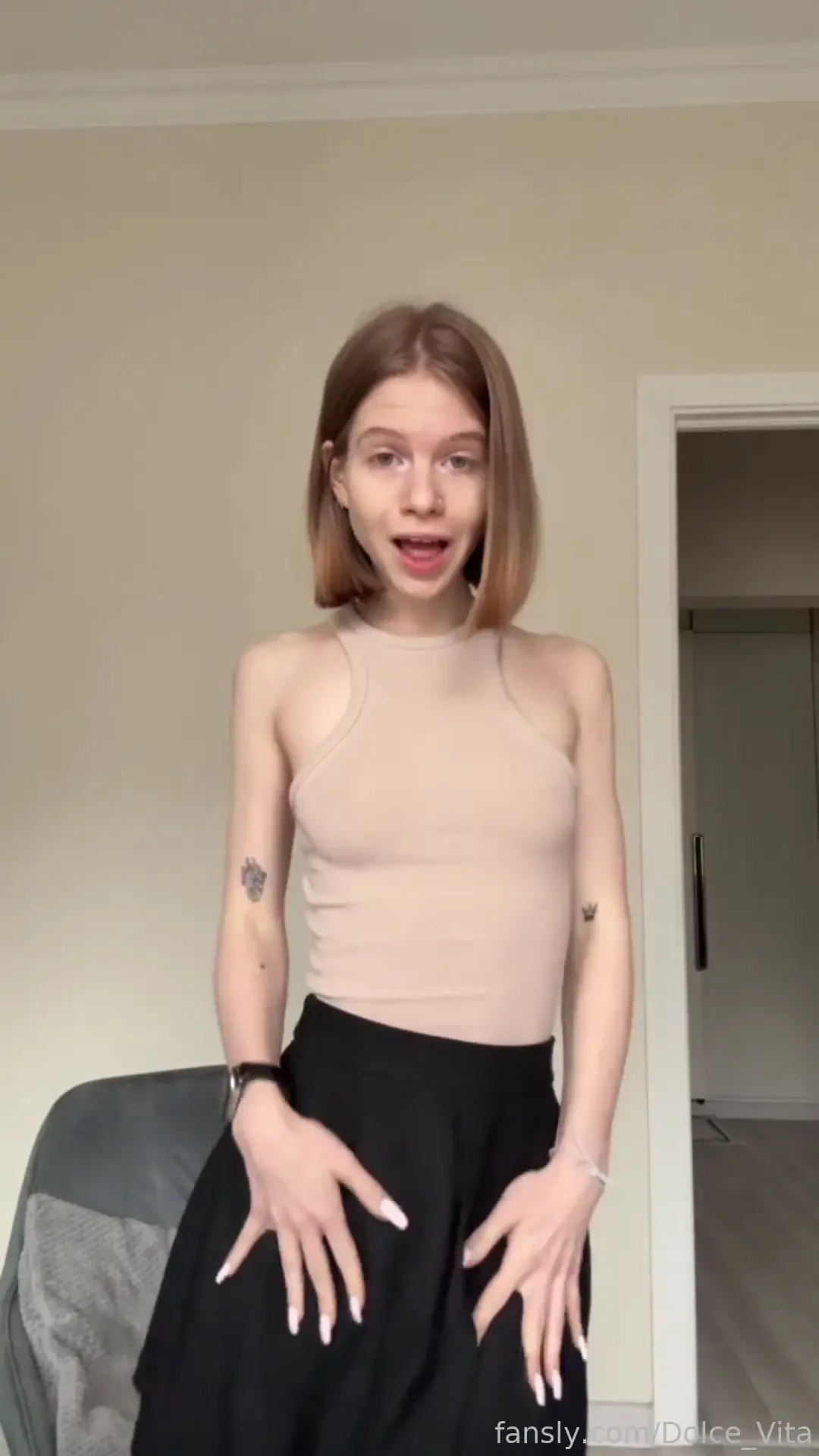 Very playful mood today young teen 18 petite outdoor free teaser boobs 