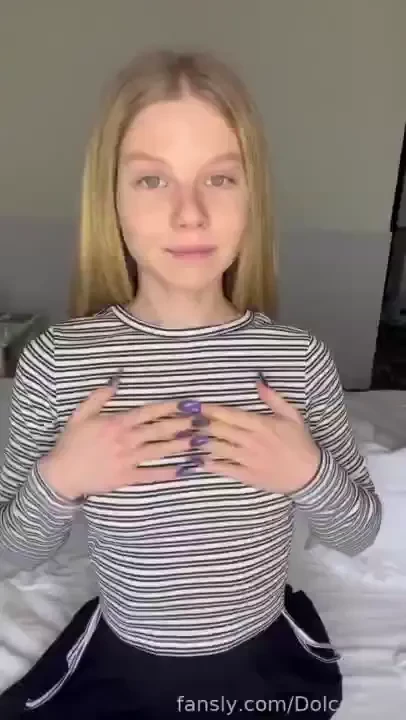 Maybe i should take this off cutie kawaii egirl fyp girl cute boobs 