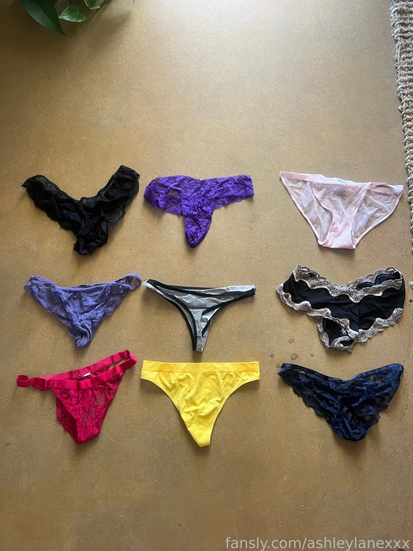 Selling all these panties 100 each and i can not only wear them but if 