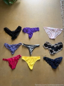 Selling all these panties 100 each and i can not only wear them but if