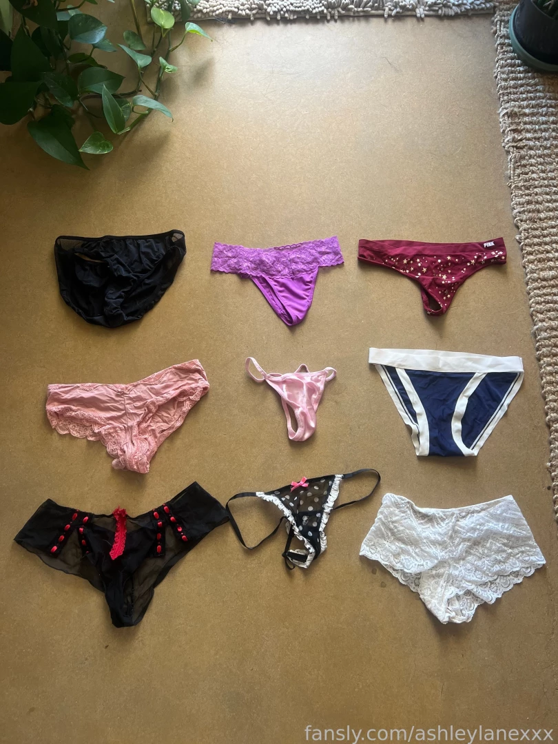 Selling all these panties 100 each and i can not only wear them but if part 1 