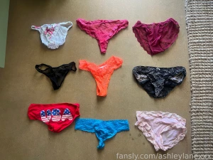 Selling all these panties 100 each and i can not only wear them but if part 4