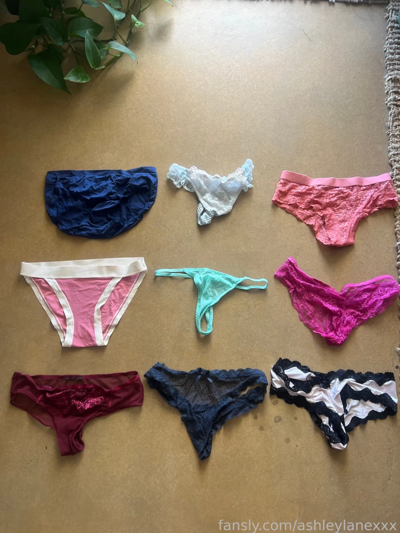 Selling all these panties 100 each and i can not only wear them but if part 2 