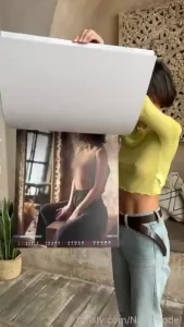 My art nude calendar 2024 dm me for booking your copy fyp sexy