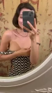 Fansly to know what lady naya doing in the wc rooms when she s alone