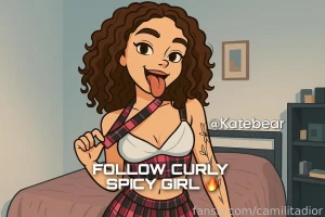 Wet little tease hot curly slut ready to do all what you say hurry up