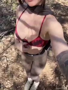 Anyone down for a sexy hike with me the wilderness gets me horny i