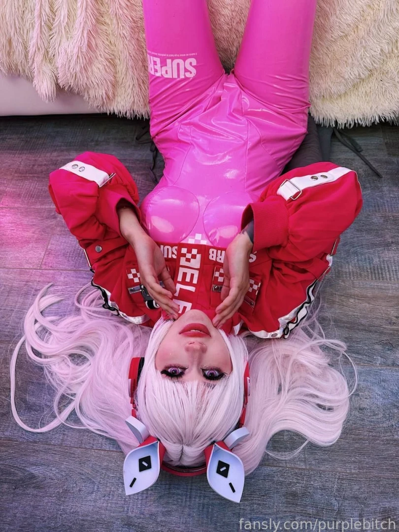 Come and have fun with me fun cosplay cute babe pink latex petite girl 