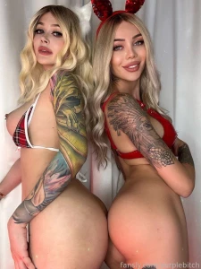 It would be great if your face was between our elastic asses and also part 1