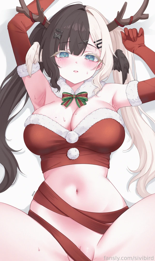 Merry chrisis zxcsque on twitter vtuber lewdtuber anime hentai 