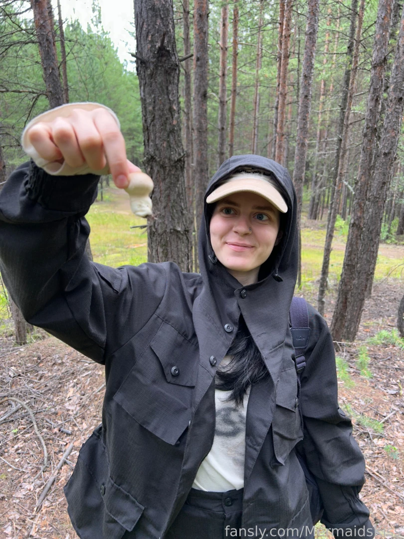 Recently i went to the forest to pick mushrooms and i found my new 