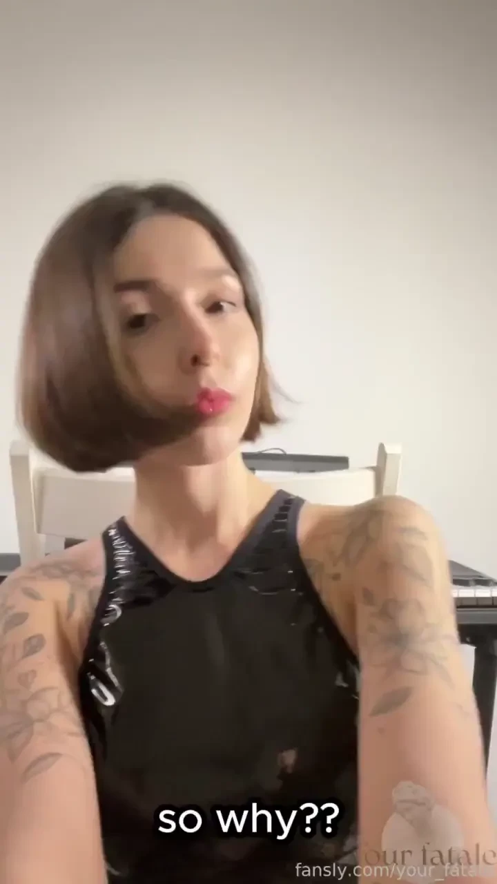 Fyp fishnet fishnets pvc latex lewd egirl skinny perkyboobs gothgf 