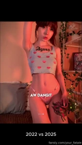 Does anyone here even remember my version from 2022 fyp bigtiddygothgf