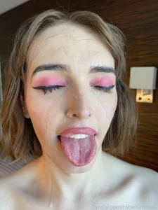 Sneak peak of my new video trans femboy sissy thong whaletail cum