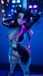 Did a photo shoot with one of my favorite hairs in a very nice part 4