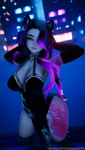 Did a photo shoot with one of my favorite hairs in a very nice part 1