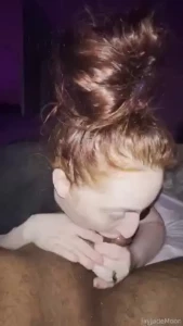 Yesterday s face fucking session was absolutely delicious and messy we